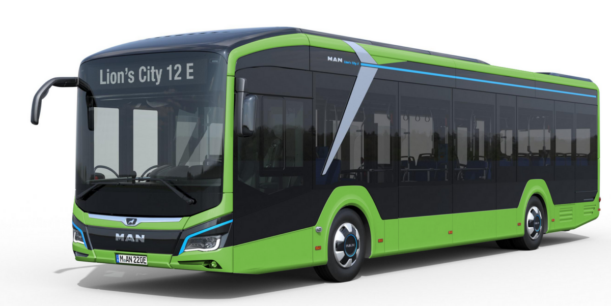 Zukünftiger Elektrobus für Hoyerswerda. MAN Lion's City 12 E.